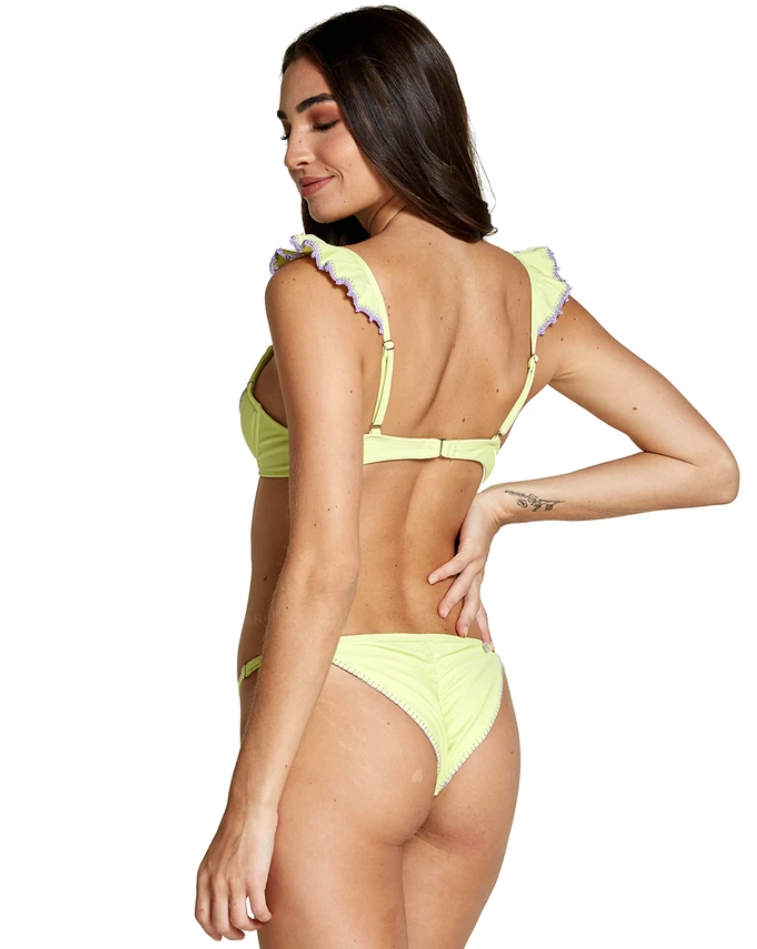Valentina Neon Bikini Top