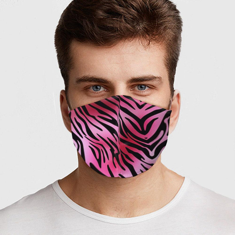 Pink Tiger Face Cover